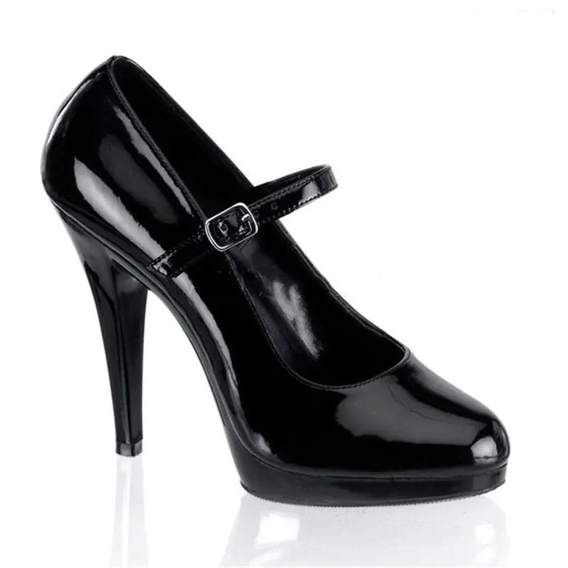 13cm Ultra-Sexy High Heel Patent Leather Shoes
